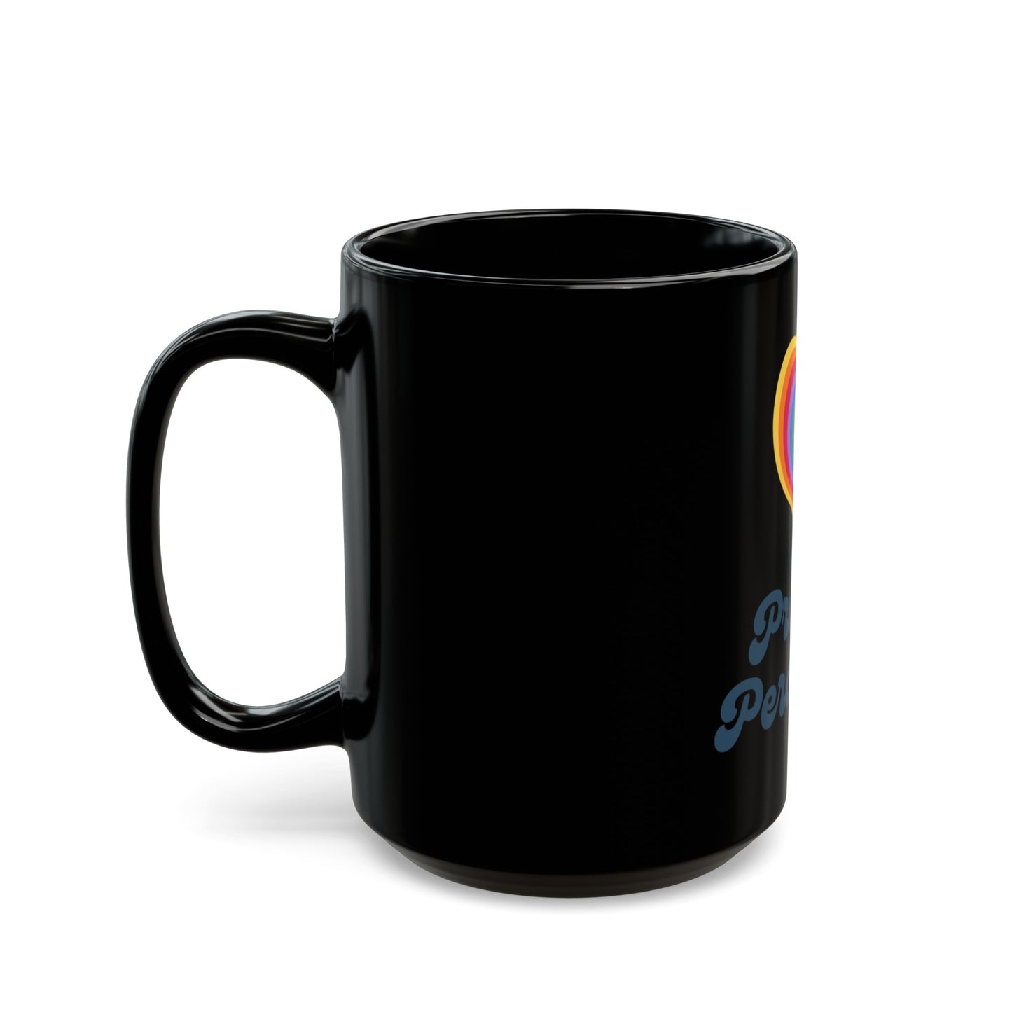 Proudly Percolated Mug in Black