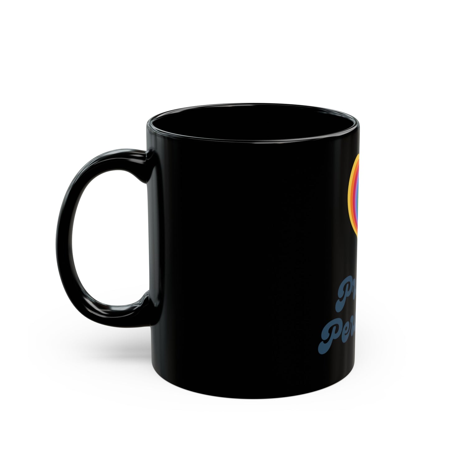 Proudly Percolated Mug in Black